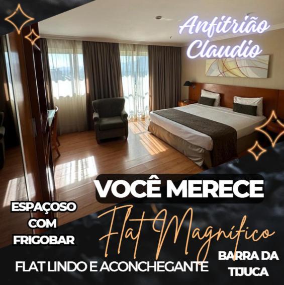 Flat Com Vista Panoramica -15- Na Barra Da Tijuca - Estacionamento Gratuito - Frigobar - Ar Condicionado - Piscina - Academia - Balsa Para Praia Gratis - Varanda - Vista Parcial Mar E Lagoa 리오데자네이루 외부 사진